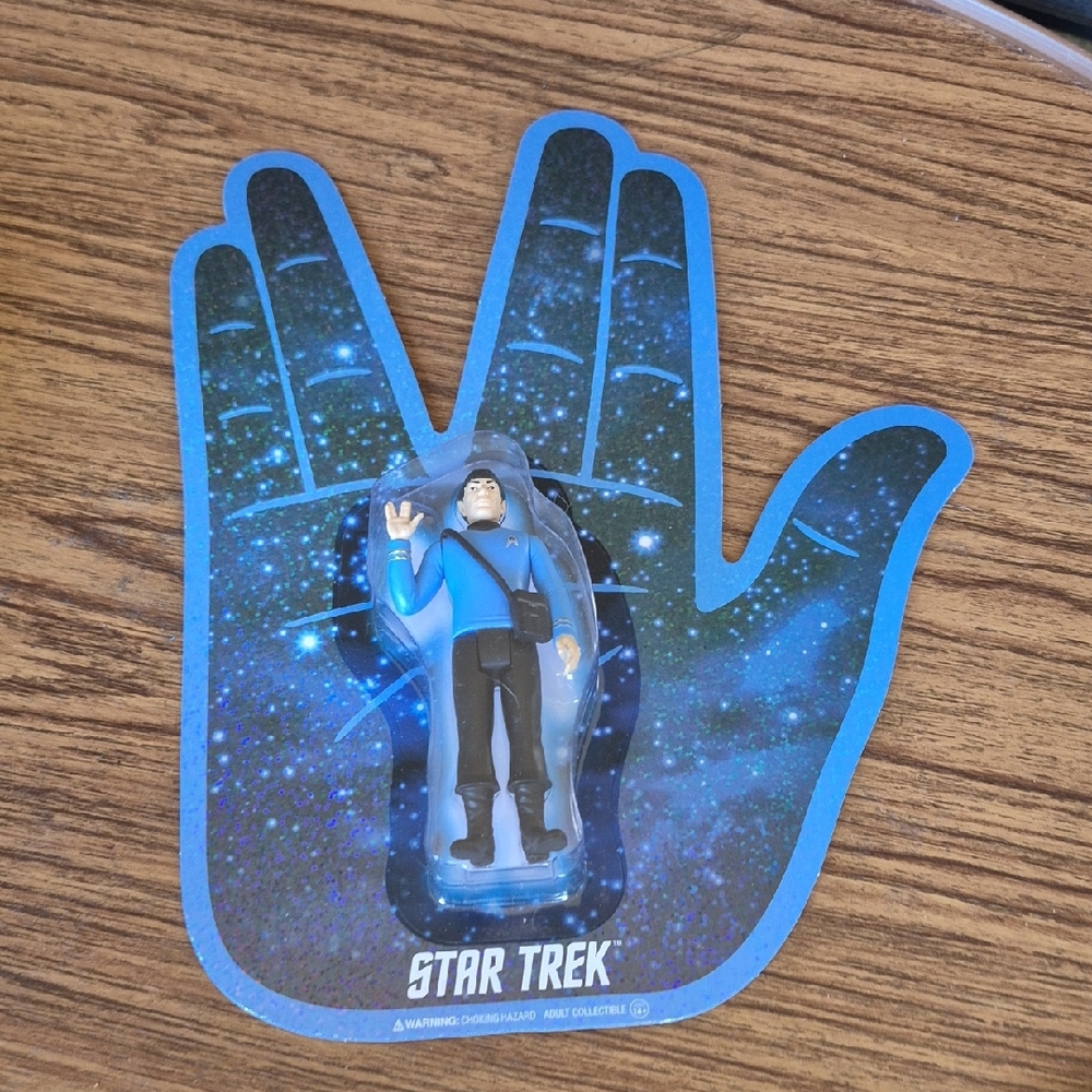 Star Trek Mr Spock Live Long And Prosper Figure.New And Sealed.